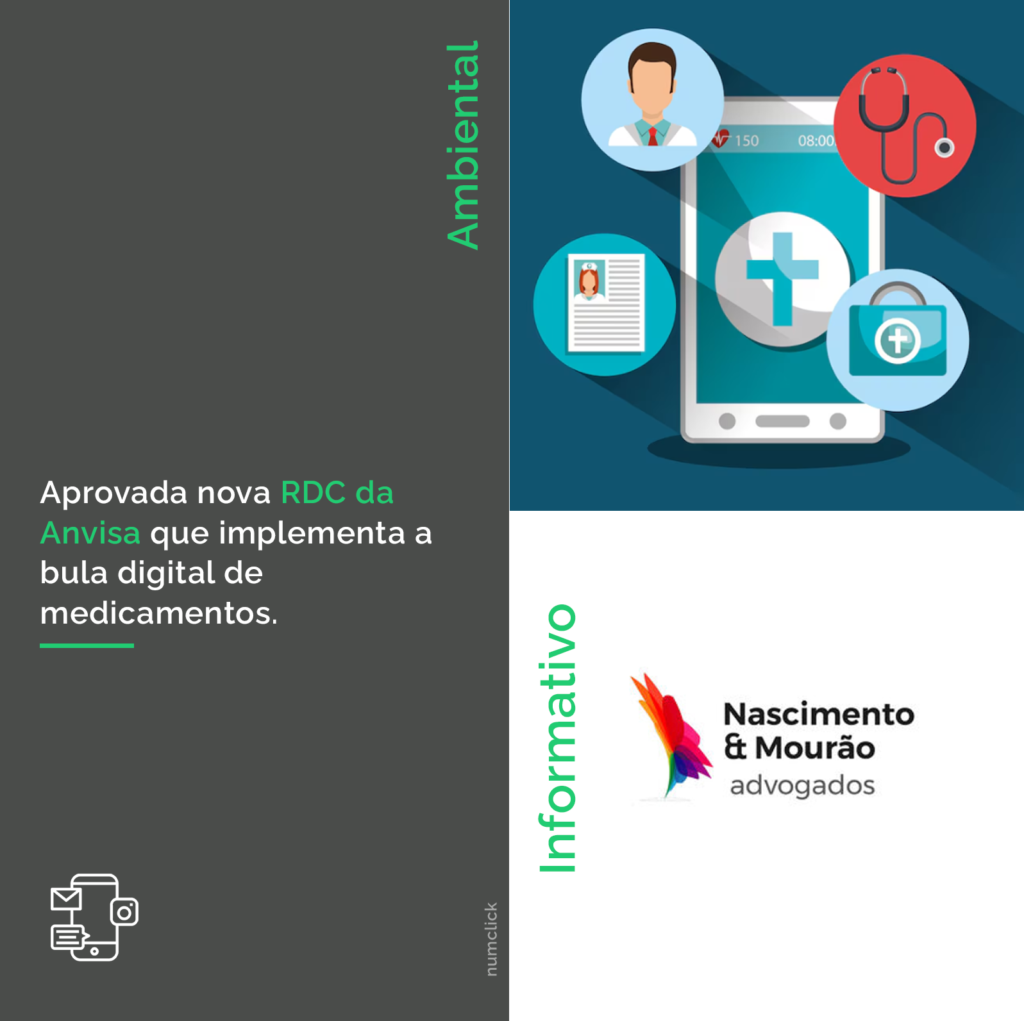 Aprovada nova RDC da Anvisa que implementa a bula digital de medicamentos.