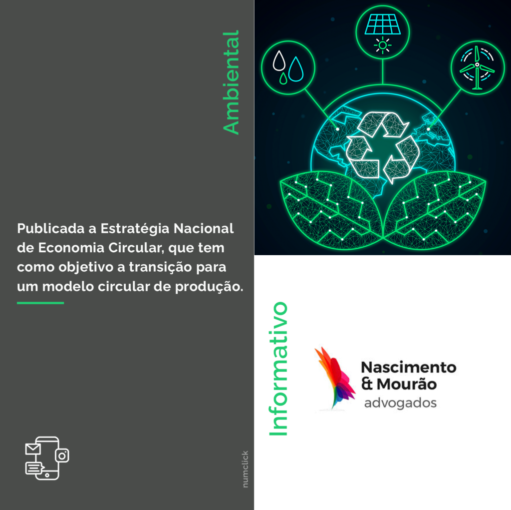 Publicada a Estratégia Nacional de Economia Circular, que tem como objetivo a transição para um modelo circular de produção.