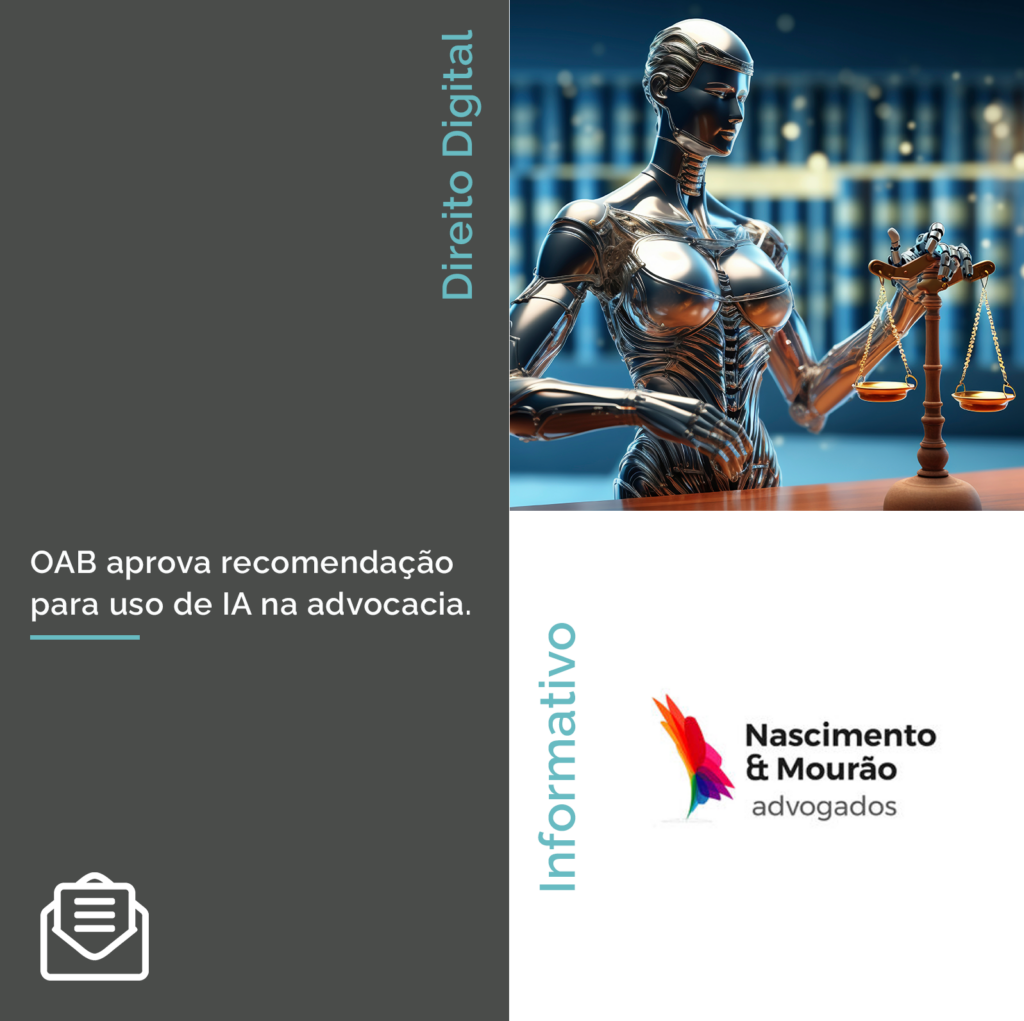 OAB aprova recomendação para uso de IA na advocacia.